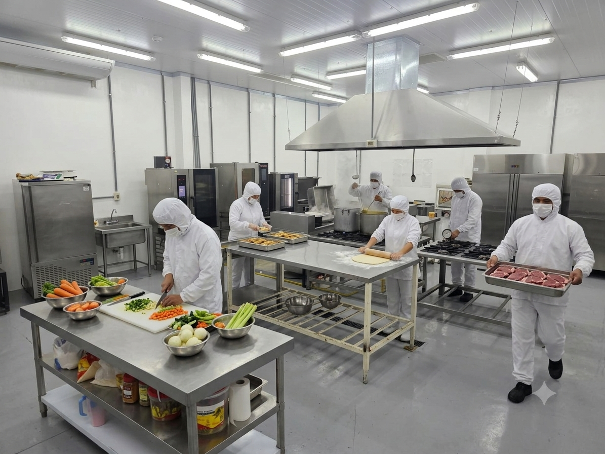 Cocina con estándar INAN